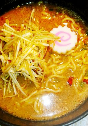 【中華】ねぎ味噌ラーメン【激辛】-レシピのメイン写真