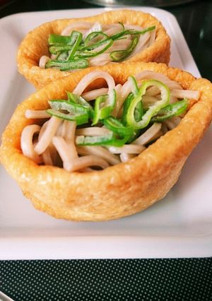 お弁当にも♥いなり蕎麦-レシピのメイン写真