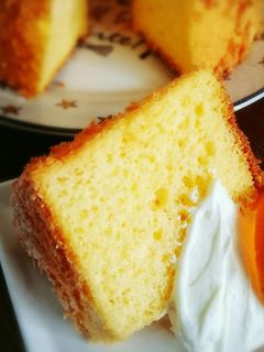 基本のプレーンシフォンケーキ-レシピのメイン写真