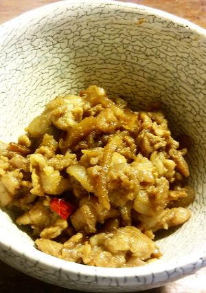 豚肉のウスターソースの佃煮-レシピのメイン写真