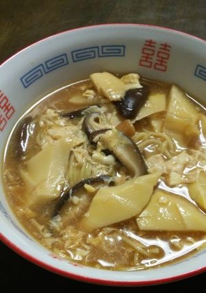 王将醤油ラーメンで超簡単な酸辣湯麺-レシピのメイン写真