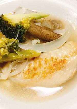 鶏と牛蒡のワイン煮-レシピのメイン写真