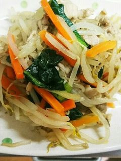 鶏ガラスープの素で簡単野菜炒め-レシピのメイン写真