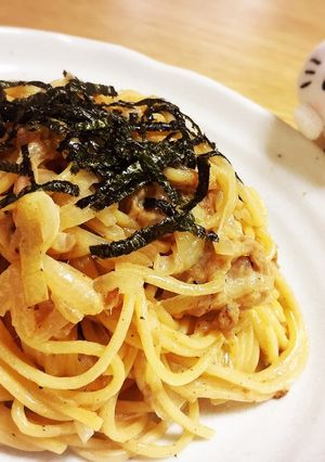 お手軽ツナの和風パスタ-レシピのメイン写真