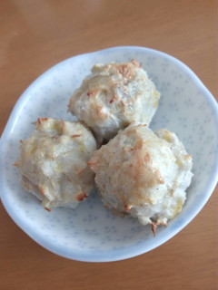 レンジで調理!材料5つで簡単里芋ボール-レシピのメイン写真