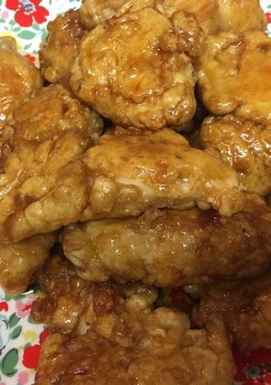 ささみのふっくらカリカリ甘醤油焼き♡-レシピのメイン写真