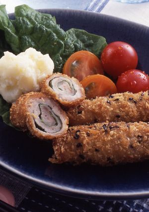 豚肉の大葉巻フライ-レシピのメイン写真