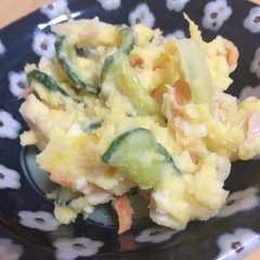 รูปของ 豆乳＋酢がキメて！スイートポテトサラダ