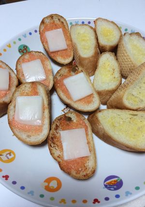 明太もちフランス？（笑）-レシピのメイン写真