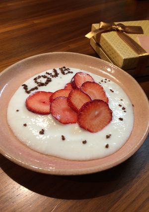 バレンタインの朝食デザート-レシピのメイン写真