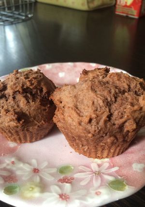 卵と乳製品を使ってないチョコマフィン-レシピのメイン写真