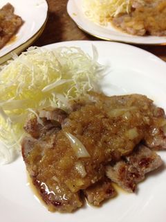 ポークステーキおろし玉ねぎソース-レシピのメイン写真