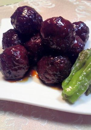 鶏肉団子の甘酢あんかけ-レシピのメイン写真