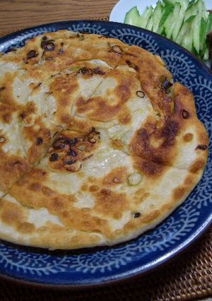 さっぱり　香ばしい！葱入り渦巻き焼き-レシピのメイン写真