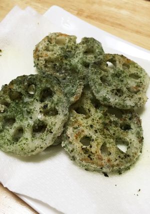 れんこんの磯辺揚げ-レシピのメイン写真