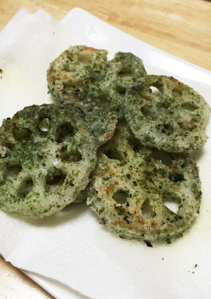 れんこんの磯辺揚げ-レシピのメイン写真