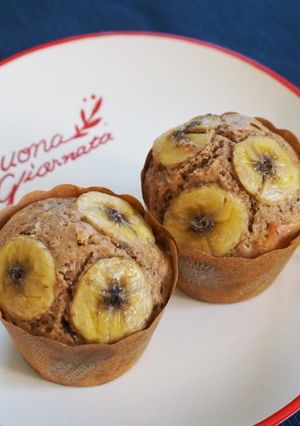 バナナチョコカップケーキ-レシピのメイン写真