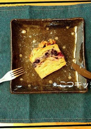 ガトーインビジブル～林檎&ブルーベリー～-レシピのメイン写真