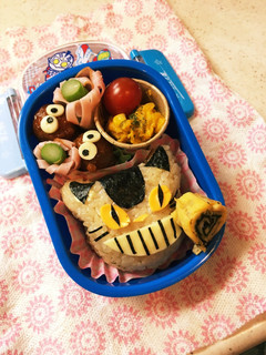 簡単!可愛い?ねこバス弁当☆年少さん〜-レシピのメイン写真