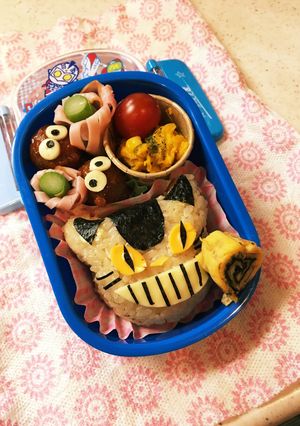 簡単！可愛い？ねこバス弁当☆年少さん〜-レシピのメイン写真
