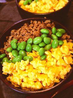 豚そぼろ丼-レシピのメイン写真