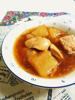 鶏むね肉と大根のやわらかトロ煮餡♪-レシピのメイン写真
