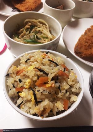 ひじきご飯-レシピのメイン写真