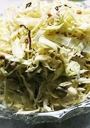ゴマ香るやみつき納豆マヨキャベツ-レシピのメイン写真