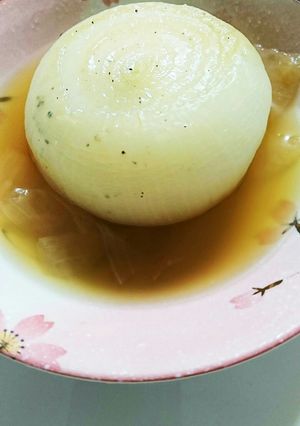 新玉ねぎでまるごと玉ねぎスープ-レシピのメイン写真