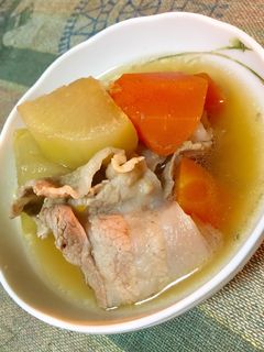 超簡単!豚バラ大根煮-レシピのメイン写真