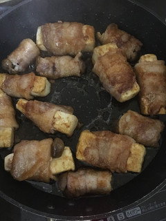 肉巻き豆腐(しめじもね-レシピのメイン写真