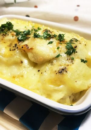 玉ねぎとじゃがいもの豆乳ドリア-レシピのメイン写真