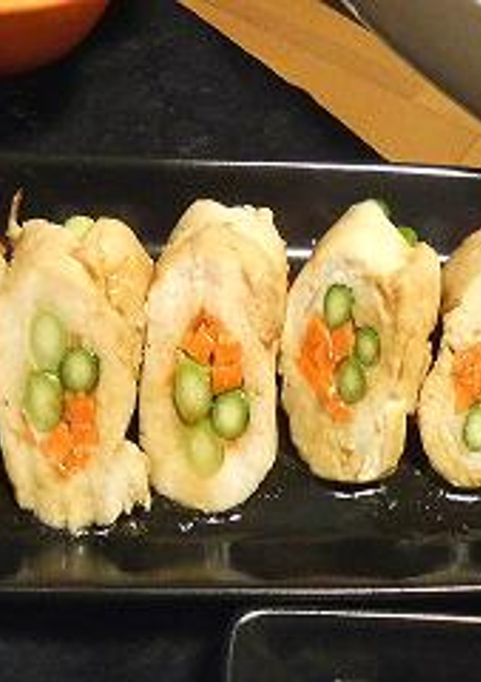 鶏ささ身の野菜巻き巻き～！-レシピのメイン写真