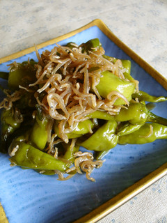 京野菜♪伏見唐辛子のじゃこ煮-レシピのメイン写真