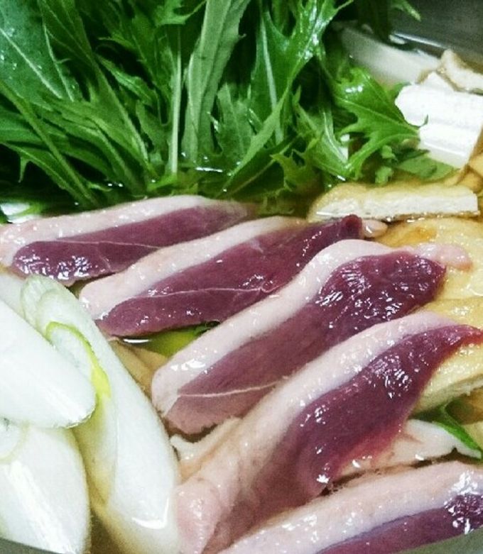 簡単時短!水菜シャキッと鴨肉のはりはり鍋-レシピのメイン写真