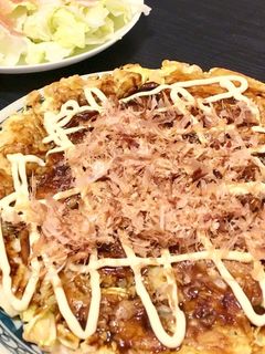 大阪風お好み焼き-レシピのメイン写真