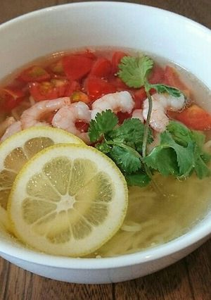 簡単アジアンテイストラーメン-レシピのメイン写真