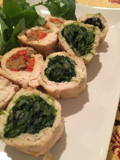 ほうれん草のチキンロール☆トルコ-レシピのメイン写真