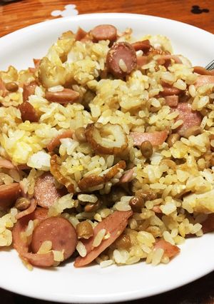 納豆チャーハン-レシピのメイン写真