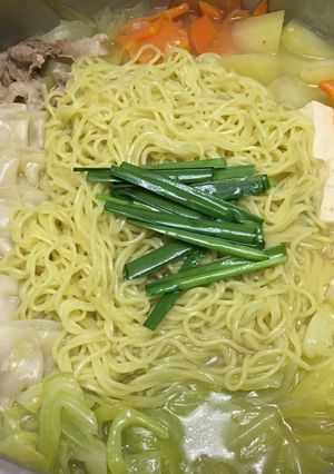 餃子ラーメン鍋-レシピのメイン写真