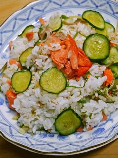 節約・簡単!焼き鮭の香り寿司-レシピのメイン写真