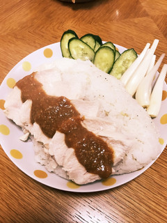 胸肉とガーリックライス〜味噌ダレ〜-レシピのメイン写真