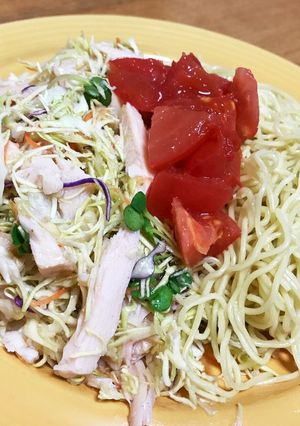 餃子の王将ラーメン☆タイ風冷やしサラダ麺-レシピのメイン写真