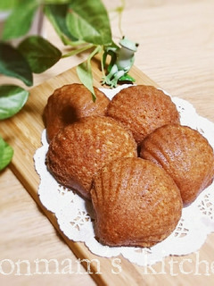 キャラメルマドレーヌ-レシピのメイン写真