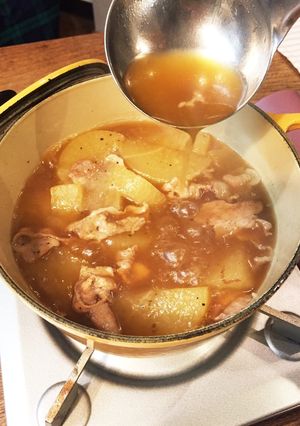 大根と豚肉のあったま〜るスープ煮♪-レシピのメイン写真