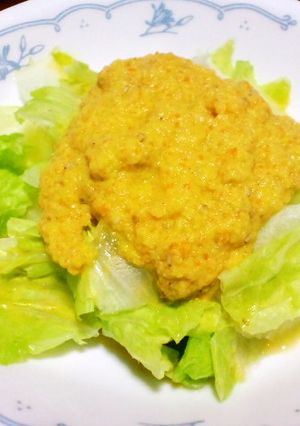 ヴィーガンの玉葱と人参のドレッシング-レシピのメイン写真