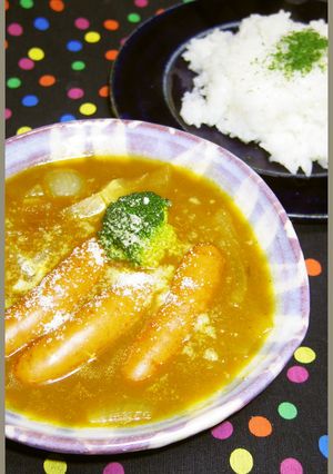 カレー伝導師レトルトカレーでスープカレー-レシピのメイン写真