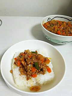 どんぶりでおかわりしたくなるキーマカレー-レシピのメイン写真