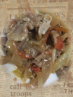 ご飯がススムっ!豚肉の味噌炒め-レシピのメイン写真