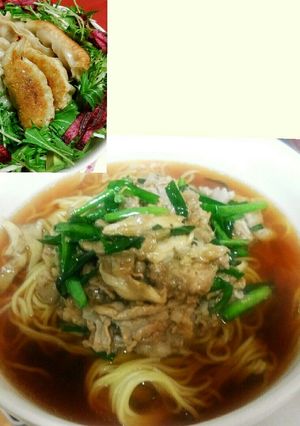 生姜香る〜「トロみ豚こま」乗せラーメン-レシピのメイン写真